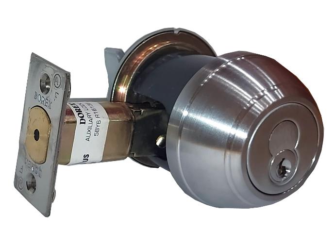 Dorex GX1A51IC Single Cylinder Grade One Heavy Duty Deadbolt w/ Schlage Keyway