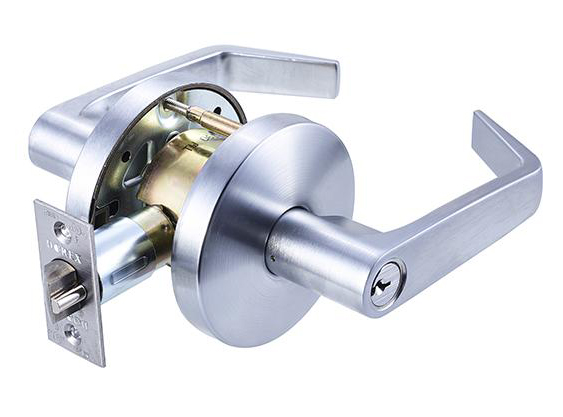 Dorex FH80C26D Storeroom Grade 2 Satin Chrome Leverset