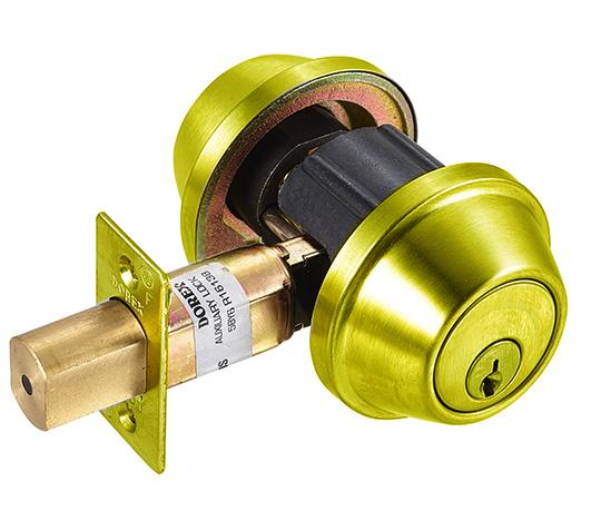 Dorex TLA60 Double Cylinder Brass Deadbolt w/ Weiser Keyway