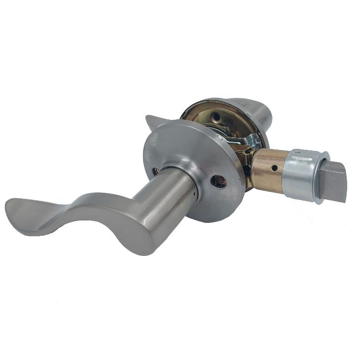 [10151ATC15KDMRH] Entry Athena Lever, Weiser Keyway Right Hand in Satin Nickel