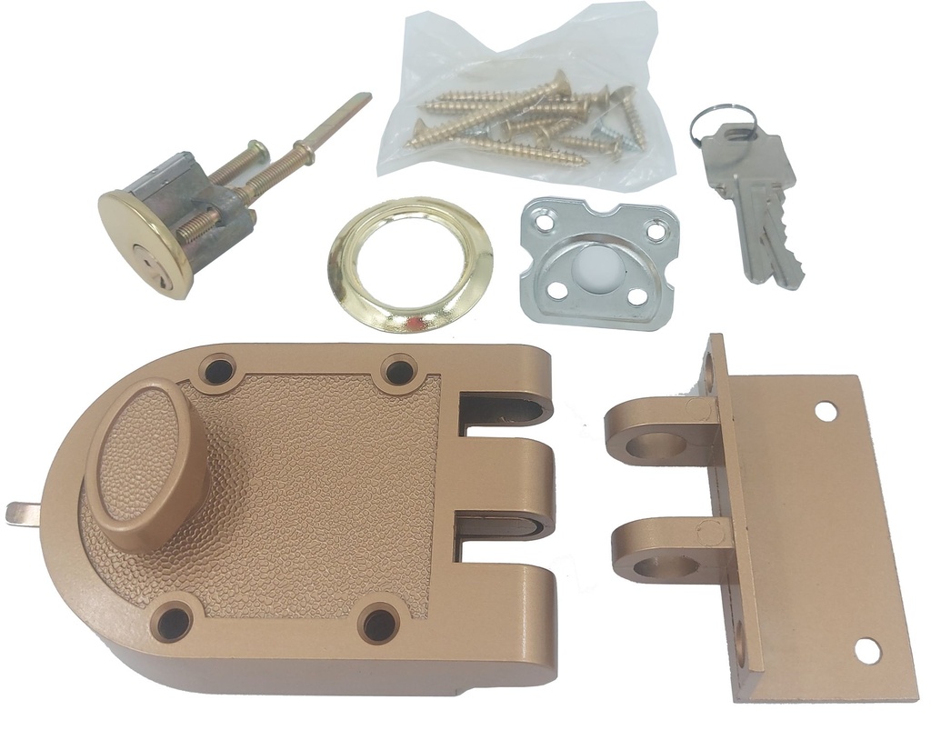 Dorex Jimmy-Proof Single Cylinder Deadlock