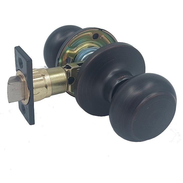 Passage Trenton Knob Antique Bronze