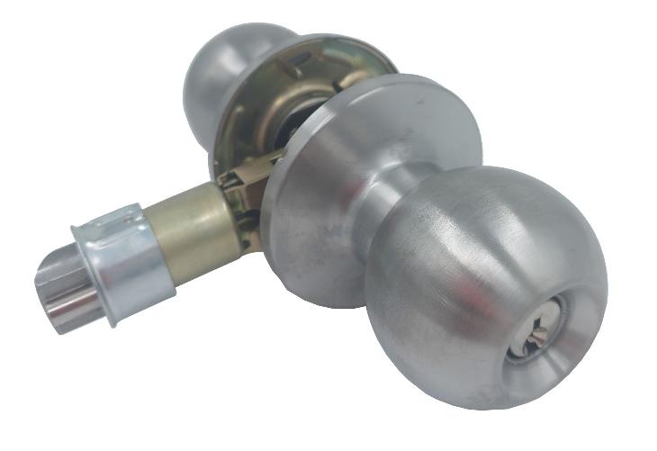 Dorex Bala Knobset Weiser Keyway Satin Stainless Steel