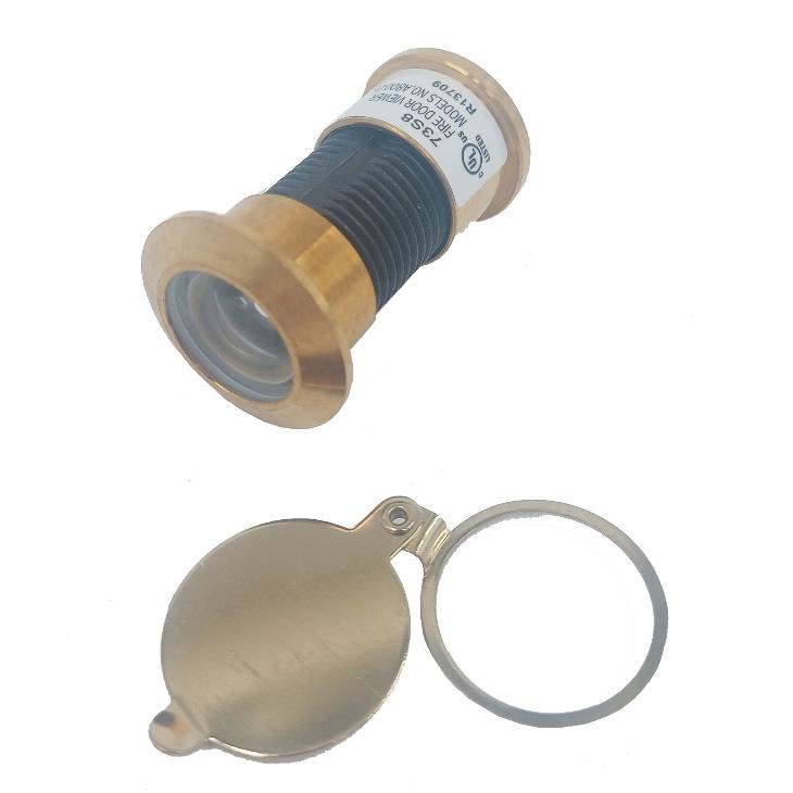 Dorex DS300BP 1" Brass Door Viewer