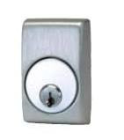 Adams Rite 8650-130 Cylinder Escutcheon For Panic 3500, 8500, 8600 Matches Clear Anodized