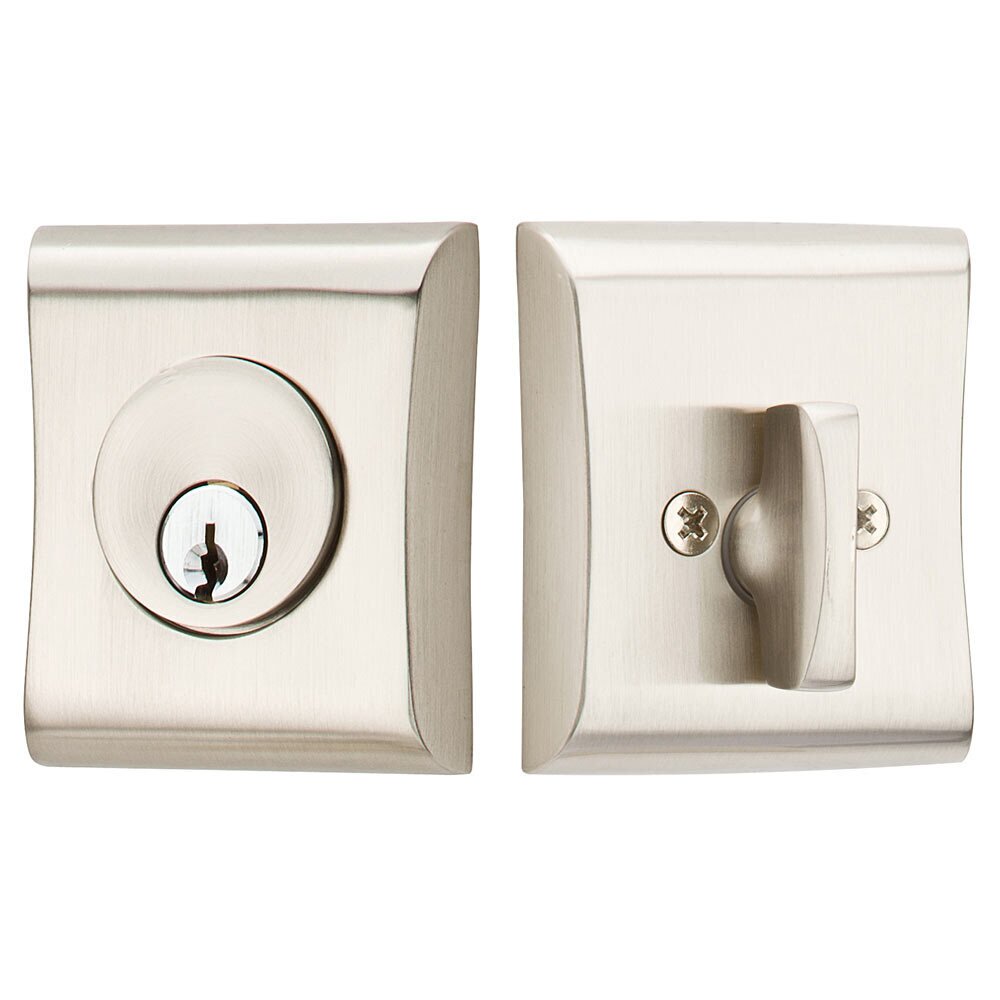 Emtek 8475 Single Cylinder Neos Deadbolt Satin Nickel