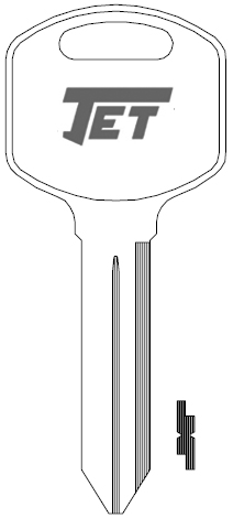 Jet S1105 GMC Key Blank B85