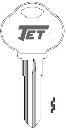 Jet 1573C Club Key Blank CB3