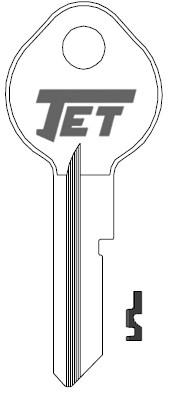 Jet O1098LA GMC Key Blank B11