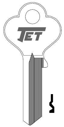 Jet X1014F Eagle Key Blank 