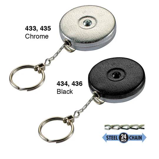 Lucky Line Chrome Key-Bak Clip-on