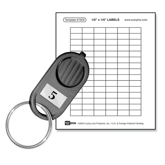 [60020] Lucky Line File-A-Key-Binder W/3 FAKs, Letter Size