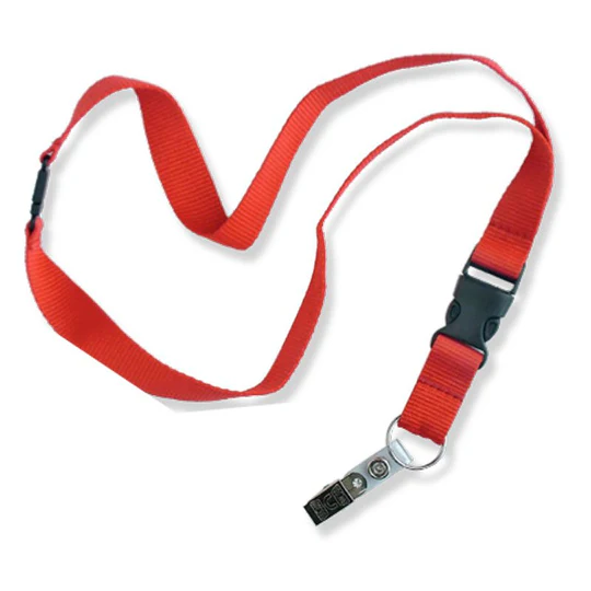 Lucky Line Flat Lanyard W/Breakaway