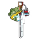 Lucky Line B117S Fishing Key Shape SC1 Keyway