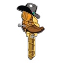 Lucky Line  B132K Cowboy Key Shape KW1/11 Keyway 
