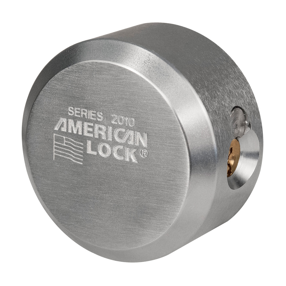 American Lock Solid Steel Rekeyable 6-Pin Tumbler Flat Back Hidden Shackle Padlock keyed to 401K387