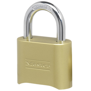 Master Lock 175D 2" (51mm) Wide Set Your Own Combination Solid Body Padlock