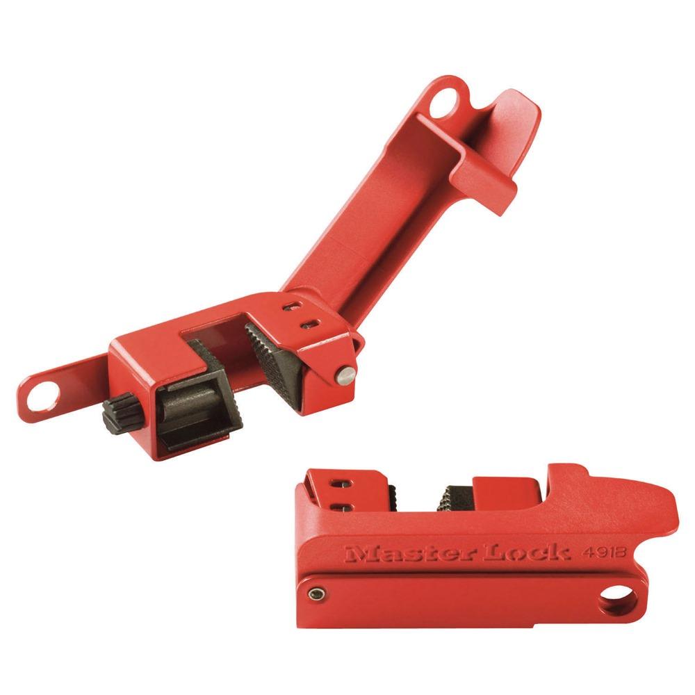 Master Lock 491B Grip Tight™ Circuit Breaker Lockout, Tall and Wide Toggles