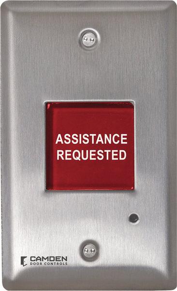 [CM-AF501SOFE] Camden Single Gang LED Annunciator With Sounder, English & French