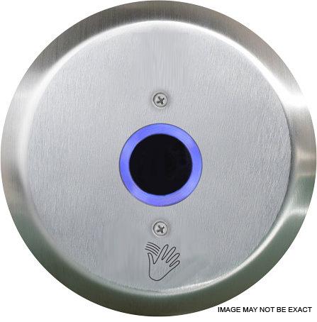 [CM-331/40R-SGLR] Camden Sure-Wave Switch, 6" Round, Hand Icon,Single Gang Light Ring