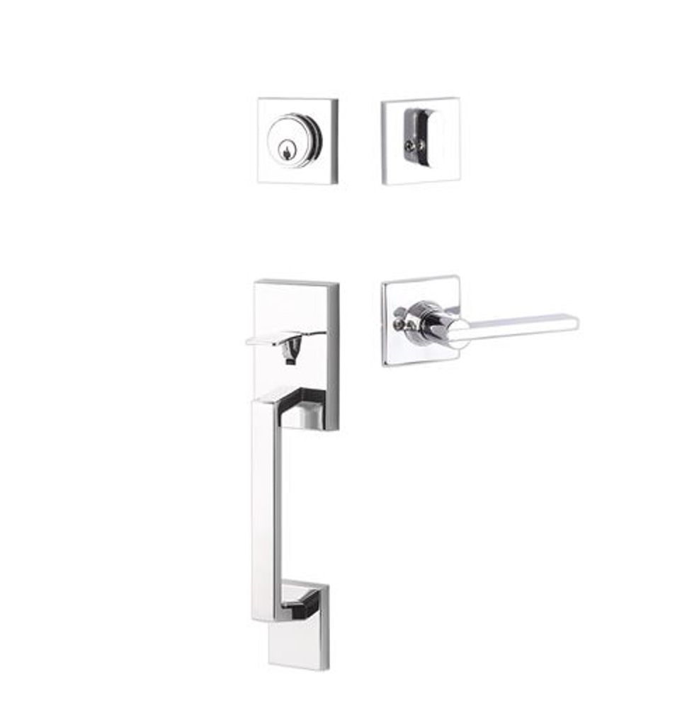 [WYMRC44-NIL-US26] Yale Marcel Entry Set with Nilsa Lever in Polished Chrome