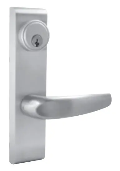 [2295TE70-28] 2295 Classroom / Entrance Escutcheon Trim Aluminum