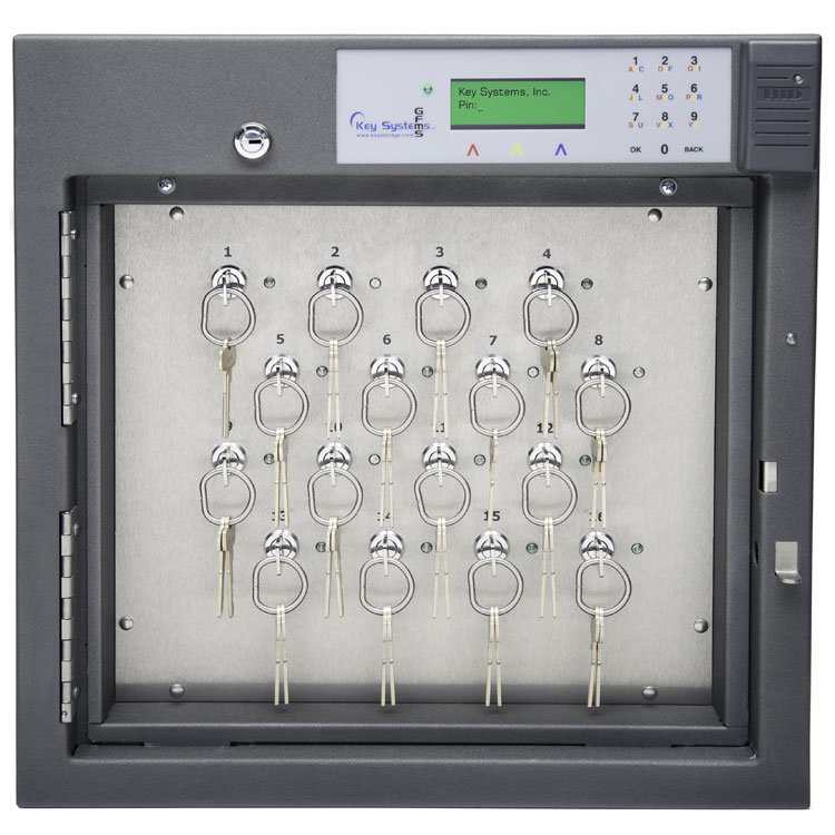 [K1C1818S016G] Key Systems Security Asset Manager 16-key SAM, 6”d x 18”w x 18”h