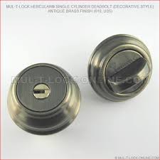 [236+01050R] Mul-t-lock 236+01050R Decorative S/C Hercular Deadbolt S/A (17A) - MTL600