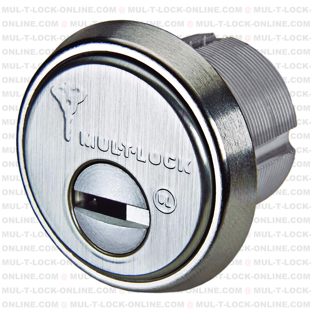 [236+02100R] Mul-t-lock 236+02100R Mortise cylinder 1-1/8 S/A (26D) - Rotating Comb - 3:1 - MTL600