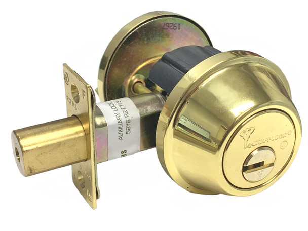 [236-72401] Mul-t-lock 236-72401 Cronus Single Cylinder Deadbolt Brass