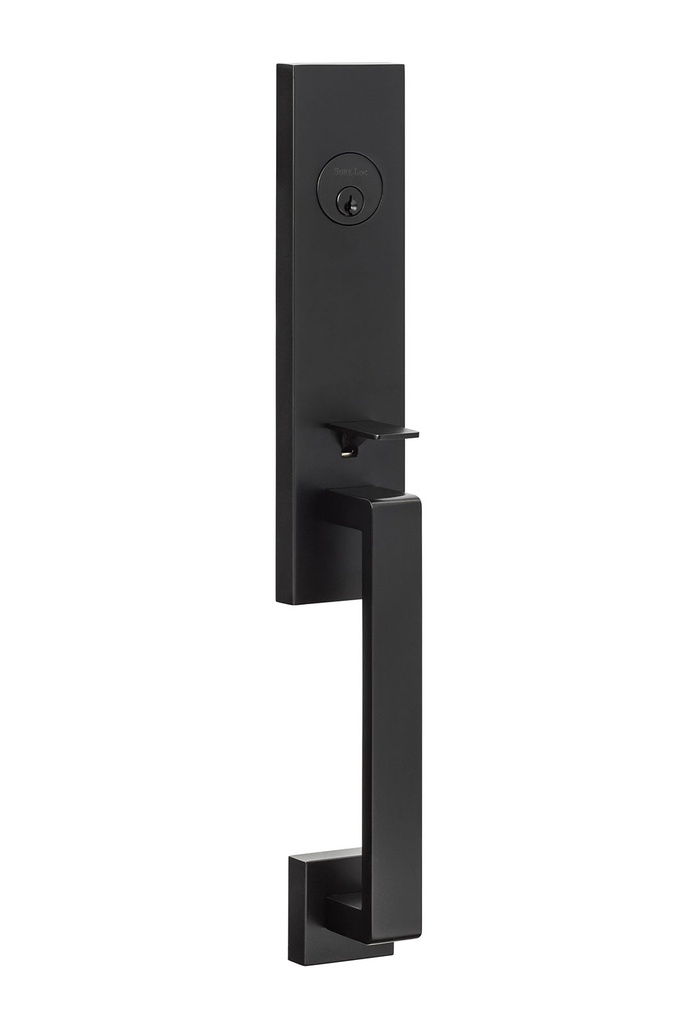 [TN507 FBL] Ridgecrest by Sure-Loc Turin Handleset FBL Flat Black