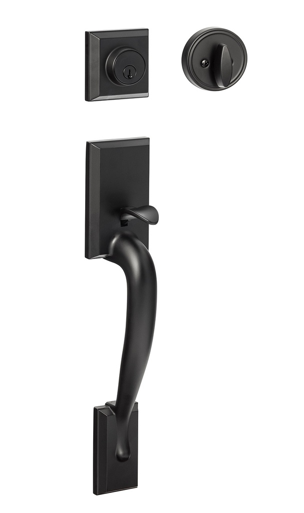 [MA507 FBL] Sure-Loc Madison Handleset FBL Flat Black