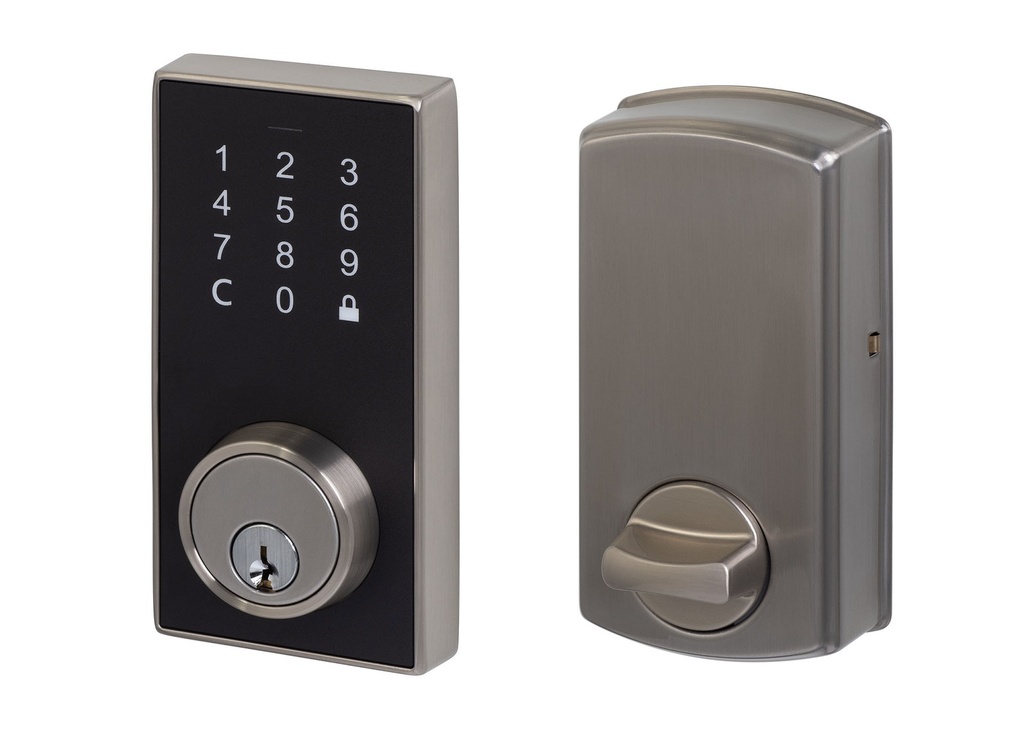 [DK201-TKD 15] Sure-Loc Touch Screen Keypad Deadbolt Grade 2 15 Satin Nickel