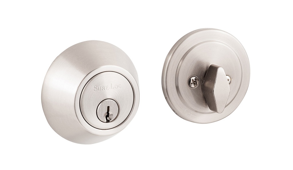 [DB20115] Sure-Loc Contemporary Deadbolt 15 Satin Nickel