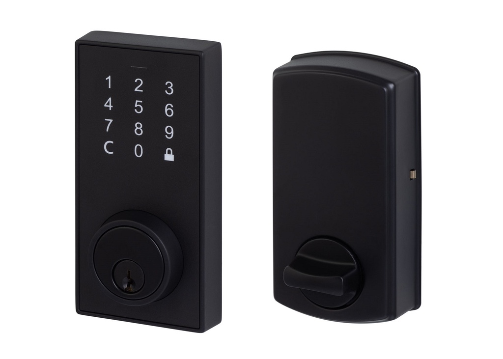 [DK201-TKD FBL] Sure-Loc Touch Screen Keypad Deadbolt Grade 2 FBL Flat Black