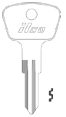 [PA5] Ilco PA5 Audi Key Blank