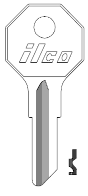 [H1098M] Ilco H1098M Briggs & Stratton Gas Key Blanks B2