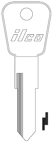 [WS11] Ilco WS11 Key Blank