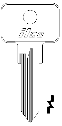 [NE54] Ilco NE54 Key Blank