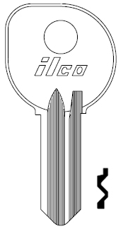 [R1040C] Ilco R1040C Key Blank
