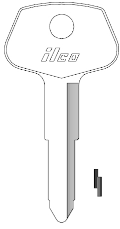 [X54] Ilco X54 Key Blank DC2