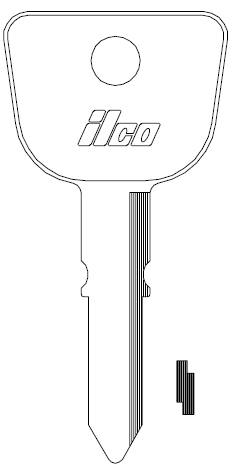 [X130] Silca HON33R Honda Key Blank X130
