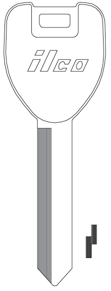 [X206] Ilco X206 Key Blank MZ25