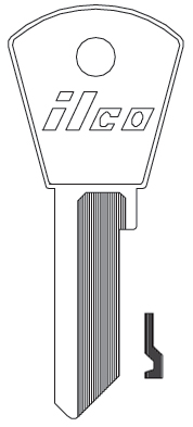[PZ1 -] Ilco PZ1 Papaiz Key Blank