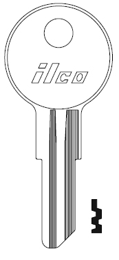 [1618] Ilco 1618 Key Blank BAU1