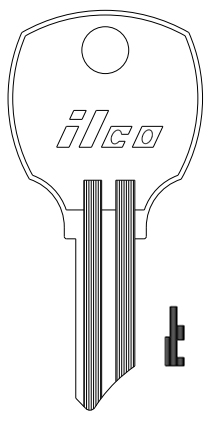 Ilco CD1 Key Blank