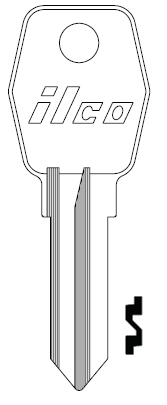 [62FG] Ilco 62FG Key Blank