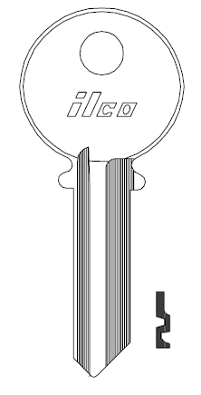 [1141] Ilco 1141 Key Blank T1