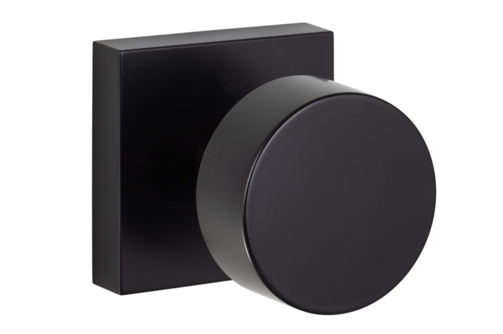 [ZH101-SQ FBL] Sure-Loc Zurich Knob Square FBL Flat Black