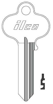 [1011 RU1] Ilco 1011 Russwin Key Blank RU1